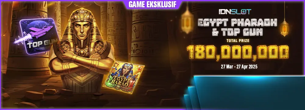 Exclusive Game Egypt Pharaoh & Top Gun